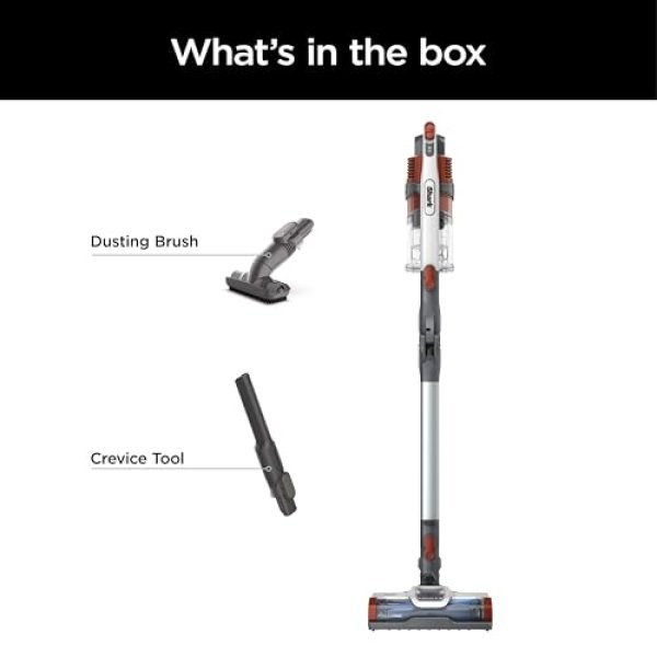 Shark Pet Pro Cordless Stick Vacuum with MultiFLEX, HEPA Filter, Lightweight, Powerful Suction, 40min Runtime, Removable Hand Vacuum, Includes Crevice Tool & Dusting Brush, UZ351H - Image 3