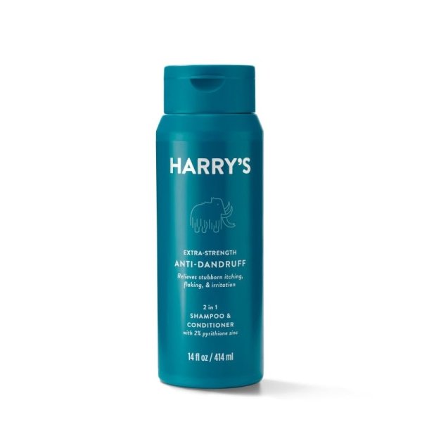 Harry's Extra Strength 2-in-1 Anti Dandruff Shampoo and Conditioner for Men, 2% Pyrithione Zinc, 14 fl oz, 3ct - Image 5