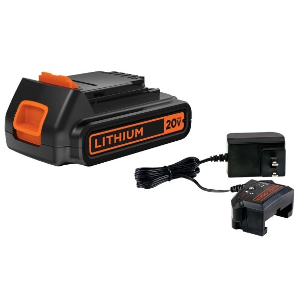 BLACK+DECKER 20V MAX Cordless Drill and Driver, 3/8 Inch, With LED Work Light, Battery and Charger Included (LDX120C) - Image 8