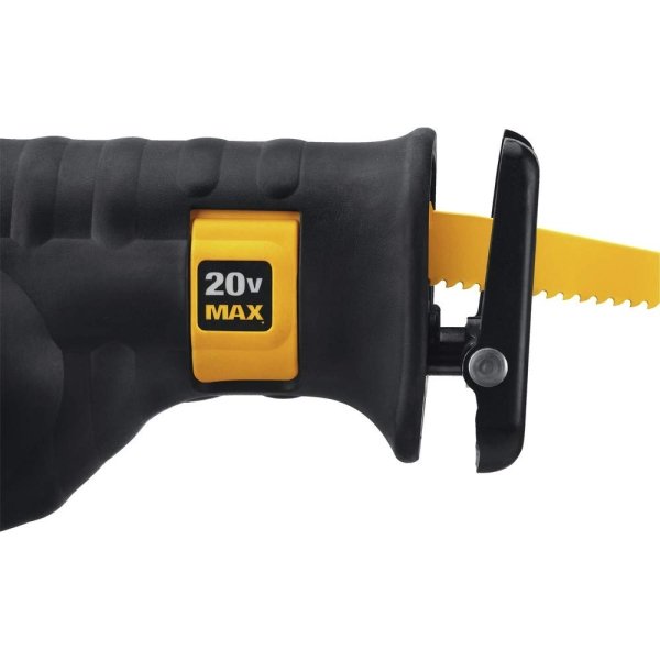 DEWALT 20V MAX Reciprocating Saw, 3,000 Strokes Per Minute, Variable Speed Trigger, Bare Tool Only (DCS380B) - Image 2