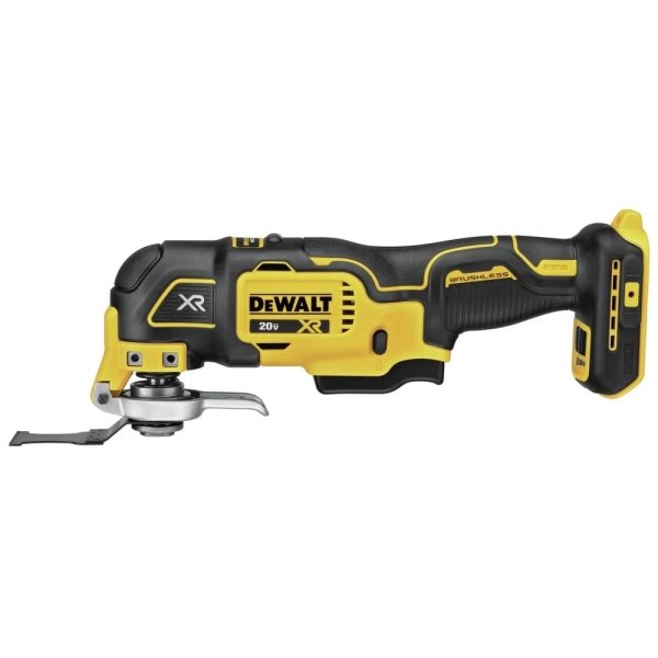 DEWALT 20V MAX XR Oscillating Tool Kit, 3 Speed, With Blades, Battery and Charger Included (DCS356C1) - Image 7