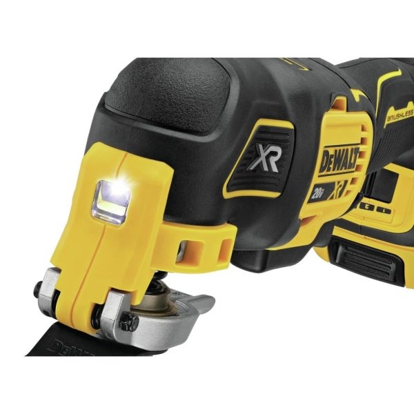 DEWALT 20V MAX XR Oscillating Tool Kit, 3 Speed, With Blades, Battery and Charger Included (DCS356C1) - Image 5