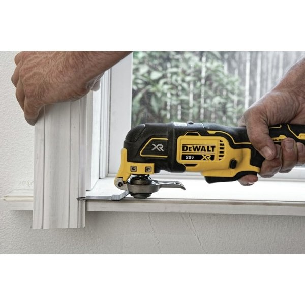 DEWALT 20V MAX XR Oscillating Tool Kit, 3 Speed, With Blades, Battery and Charger Included (DCS356C1) - Image 4