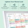 Skylight Calendar: 15-inch Wall Planner Digital Calendar & Chore Chart, Smart Touchscreen Interactive Display for Family Schedules – Wall Mount Included, Great for Organizing Your 2025 Calendar - Image 4