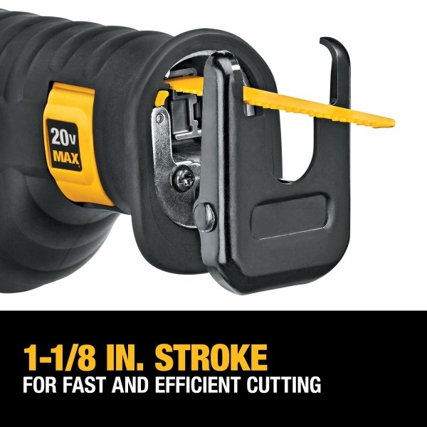 DEWALT 20V MAX Reciprocating Saw, 3,000 Strokes Per Minute, Variable Speed Trigger, Bare Tool Only (DCS380B) - Image 8