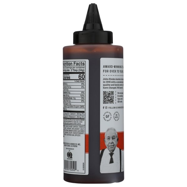 KINDERS Organic Mild BBQ Sauce 15.5oz, 15.5 OZ - Image 9