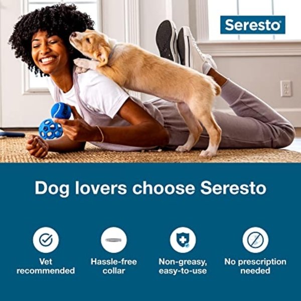 Seresto Small Dog Vet-Recommended Flea & Tick Treatment & Prevention Collar for Dogs Under 18 lbs. | 8 Months Protection - Image 9