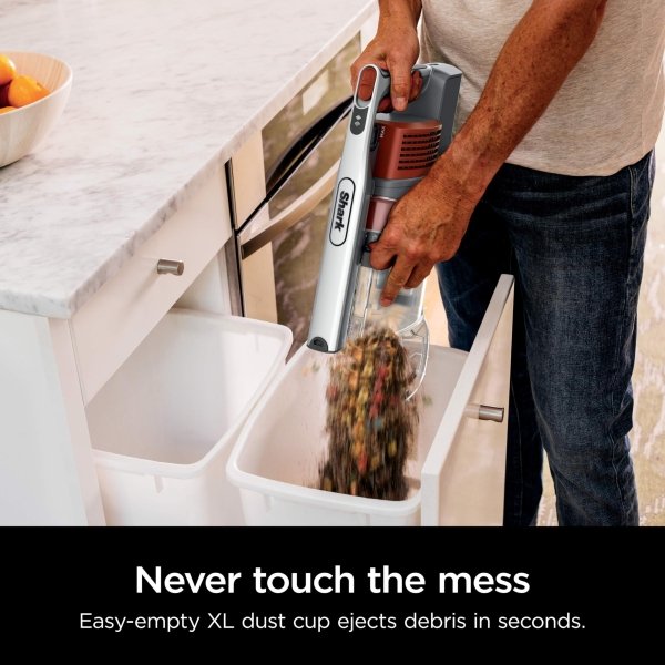 Shark Pet Pro Cordless Stick Vacuum with MultiFLEX, HEPA Filter, Lightweight, Powerful Suction, 40min Runtime, Removable Hand Vacuum, Includes Crevice Tool & Dusting Brush, UZ351H - Image 10