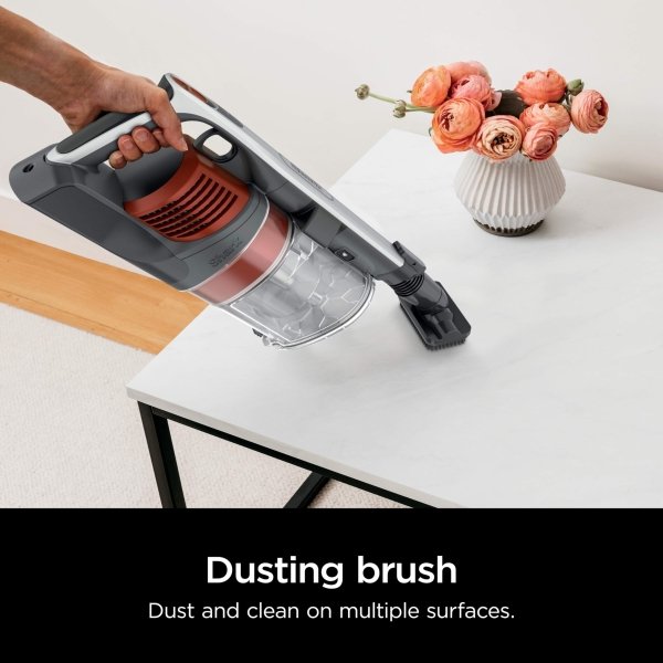 Shark Pet Pro Cordless Stick Vacuum with MultiFLEX, HEPA Filter, Lightweight, Powerful Suction, 40min Runtime, Removable Hand Vacuum, Includes Crevice Tool & Dusting Brush, UZ351H - Image 8