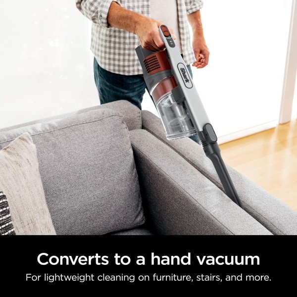 Shark Pet Pro Cordless Stick Vacuum with MultiFLEX, HEPA Filter, Lightweight, Powerful Suction, 40min Runtime, Removable Hand Vacuum, Includes Crevice Tool & Dusting Brush, UZ351H - Image 7